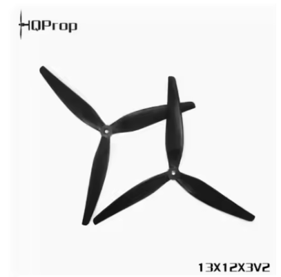 2 пари HQProp 13X12X3v2 1312 3-лопатевий CW CCW скляний нейлон посилений FPV