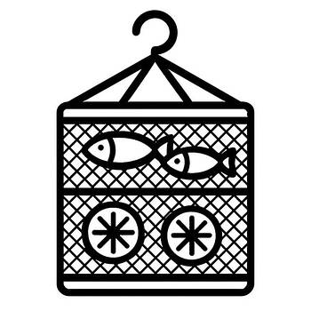 Сітки для сушки риби та фруктів