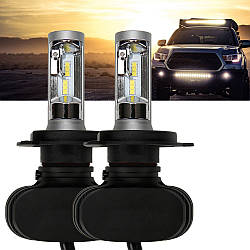 Лед лампи для авто S1 H4 (Ціна за 2шт.) / Автосвітло / Лед лампы H4