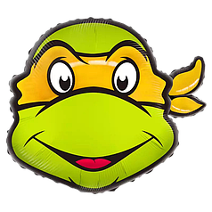 Фігура КИТАЙ-КТ055 Черепашка ніндзя Мікеланджело - жовта пов'язка (УП)