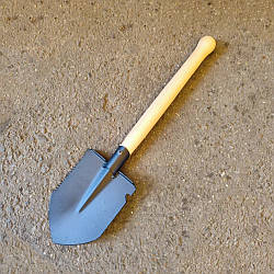 Саперна лопата для ЗСУ / Туристична лопата / Лопата похідна саперна