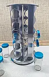 Набір для спецій 20 ємностей на підставці, що обертається Bohmann BH 7862 - MegaLavka, фото 6