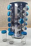 Набір для спецій 20 ємностей на підставці, що обертається Bohmann BH 7862 - MegaLavka, фото 3