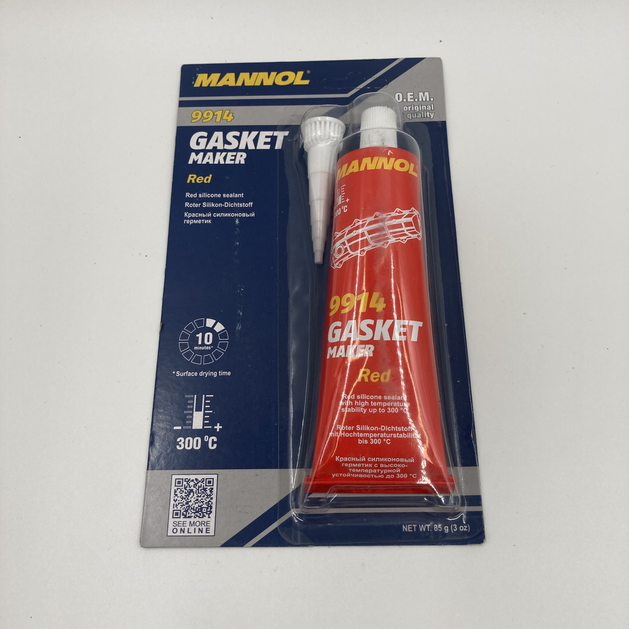 Герметик MANNOL 9914 червоний  80г