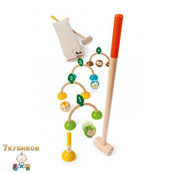 Гра "Крокет" Plan Toys