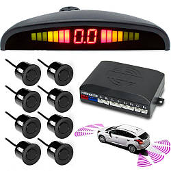 Парктронік на 8 датчиків, Digital P Assistant Parking Sensor / Паркувальна система з дисплеєм