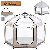 Манеж намет дитячий ігровий MR 1515 Beige бежевий "tovarka"