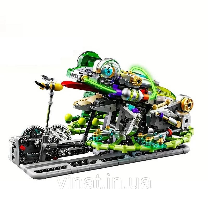 Конструктор Frog Machinery Кіборг Жаба механічний двохсторонній 13058