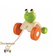 Каталка "Пригувальна жаба" Plan Toys