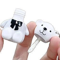 Бальзам для губ у формі брелка-ведмедика, 2г / Тінт для губ зволожувальний / Крем для губ / Бальзам для зволоження губ