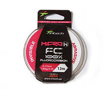 Флюорокарбон Intech Micron FC 12м 0.17mm (1.85kg/4.1lb) Японія