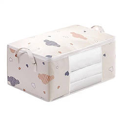 Чохол для речей 60х30х40 см, 75л, Бежевий/ Органайзер у шафу/ Органайзер для зберігання речей