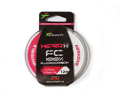 Флюорокарбон Intech Micron FC 12м 0.19mm (2.39kg/5.3lb) Японія