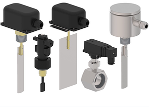 Лопаткові сигналізатори протоку