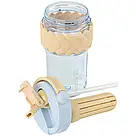 Стакан для води Kite K25-1230-1, 700 мл, бежево-блакитний, фото 4