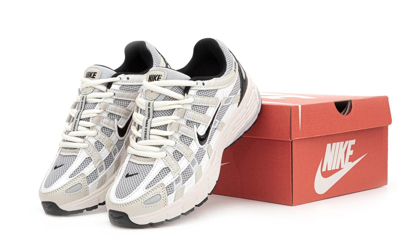 Жіночі сірі Кросівки Nike P-6000, фото 1