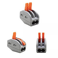 Клема швидкого монтажу багаторазова PCT-212