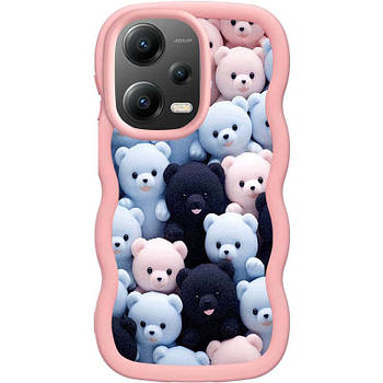 Чохол TPU Cloudy Pictures для Xiaomi Poco X5 5G / Redmi Note 12 5G Bears