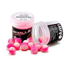 Бойли Mini Pop Ups CARPBALLS 10мм Squid Octopus Strawberry Jam