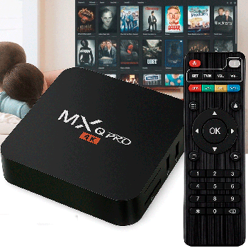 Smart TV приставка 4GB/64GB, Android 5+ пульт, MXQ 4K Pro / Андроїд приставка для ТВ / Медіаплеєр