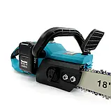 Акумуляторна ланцюгова пила Makita DUC353Z 48V 6Ah | 2 АКБ | Шина 45 см | Безщіткова, фото 4