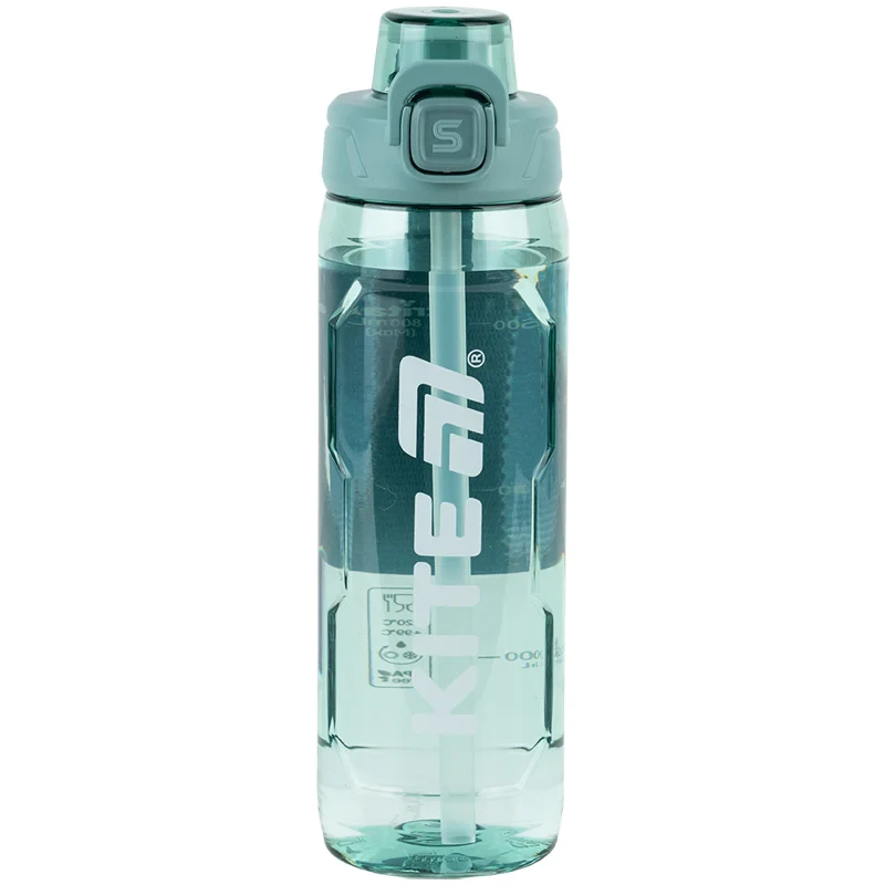 Пляшечка для води Kite K25-1211-2, 800 мл, бірюзова, фото 1