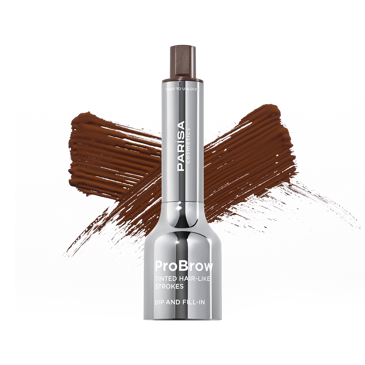 Тінт для брів Parisa Cosmetics ProBrow, 601 Taupe Сіро-коричневий, фото 1