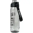 Пляшечка для води Kite K25-1211-1, 800 мл, чорна, фото 3