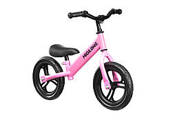 Біговел Miqilong SC 12" з регулюванням сидіння і керма, навантаження до 30кг, для дітей 2-5 років Рожевий (BTC-SC12-PINK)
