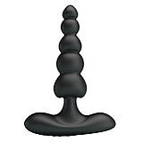 Анальний корок Pretty Love Corban Black, фото 2