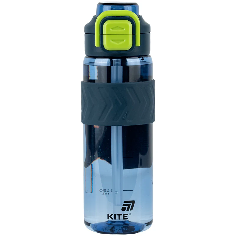 Пляшечка для води Kite K25-1234-2, 800 мл, синьо-зелена, фото 1