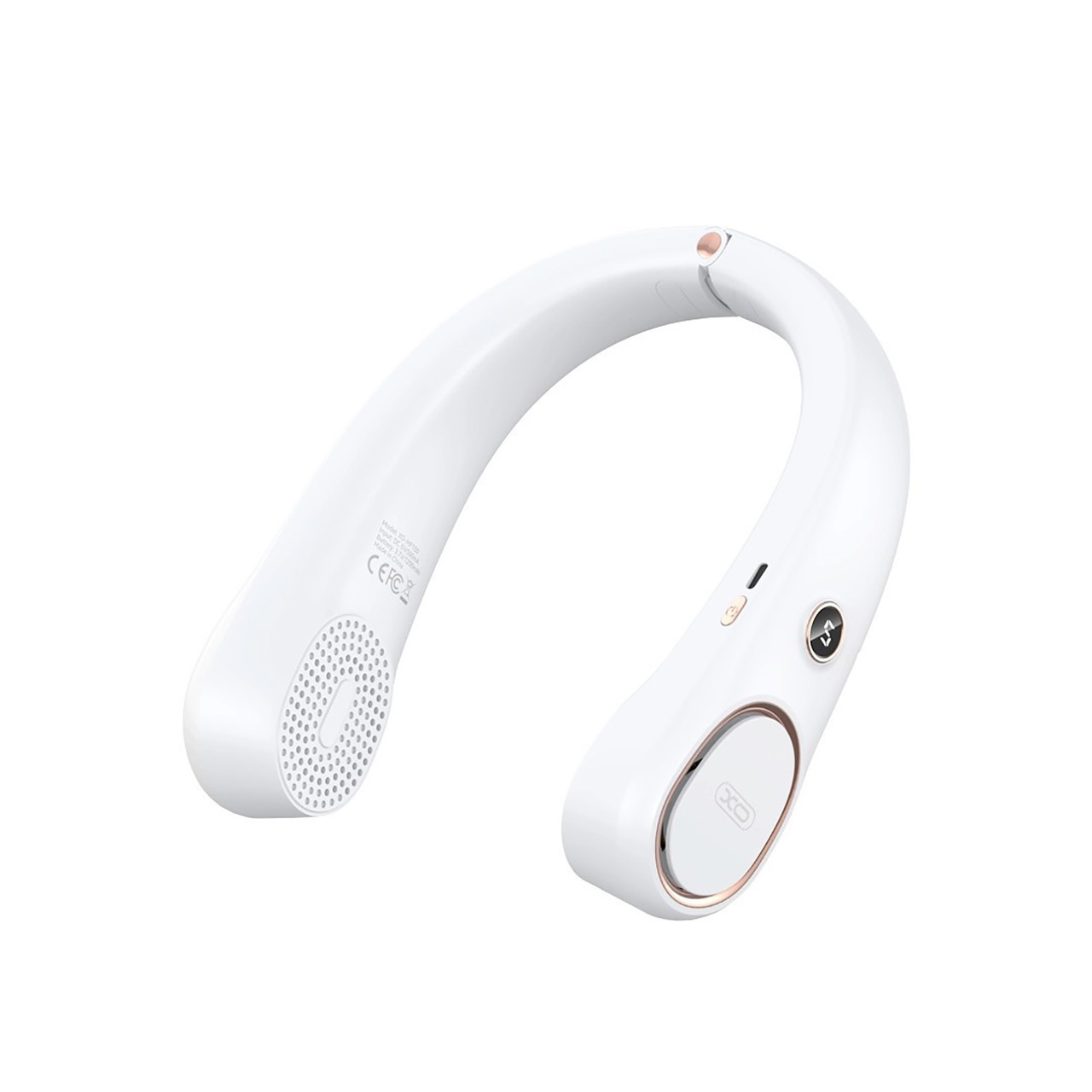Портативний міні-вентилятор на шию XO MF100 White (MF100.white)