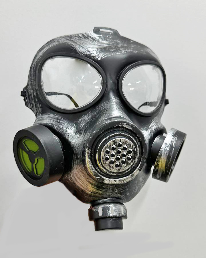 Маска Сталкер срібна АВС