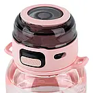 Пляшечка для води Kite K25-1218-3, 700 мл, рожево-сіра, фото 3