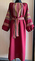 Плаття - вишиванка на габардині розмір 2XL