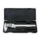 Штангенциркуль цифровий L=150мм точність 0,01мм металевий з кейсом [Vernier-E] TACTIX