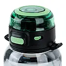 Пляшечка для води Kite K25-1218-2, 700 мл, чорно-зелена, фото 4