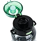 Пляшечка для води Kite K25-1218-2, 700 мл, чорно-зелена, фото 3