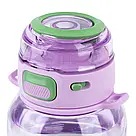 Пляшечка для води Kite K25-1218-1, 700 мл, лілово-зелена, фото 3