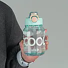 Пляшечка для води Kite K25-1217-2, 700 мл, бірюзова, фото 5