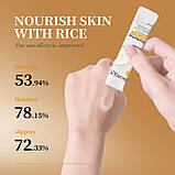 Нічна маска для обличчя з екстрактом рису Bioaqua Rice Raw (упаковка 20 шт), фото 2