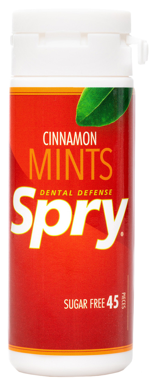Натуральні драже Spry з корицею та ксилітом, 45 штук, фото 1