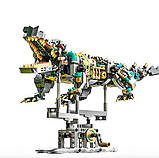 Конструктор Crocodile Machinery Кіборг Крокодил механічний двохсторонній 13056, фото 4