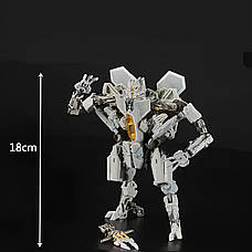 Трансформер Вояжер Старскрім. Hasbro Transformers Voyager Starscream. Екшн-фігурка трансформер-літак 18см, фото 5