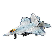 Трансформер Вояжер Старскрім. Hasbro Transformers Voyager Starscream. Екшн-фігурка трансформер-літак 18см, фото 3