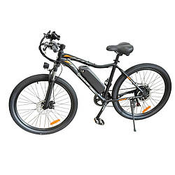 Електровелосипед Maraton Carerra 500 Вт 36 V 13 Ah колеса 26×3 Shimano 7 передач чорний