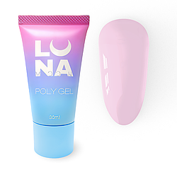 Полігель Luna Poly Gel No07, 30 мл (рожевий)