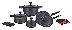 Набір посуду каструль та сковорідок FIRENZE BOLLIRE 12 предметів