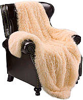 Плед Травка 210х230 персик HomeBrand