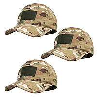 Набір 3 шт Кепка тактична складна UAD One Size Мультикам